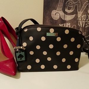Kate Spde polka dots crossbody